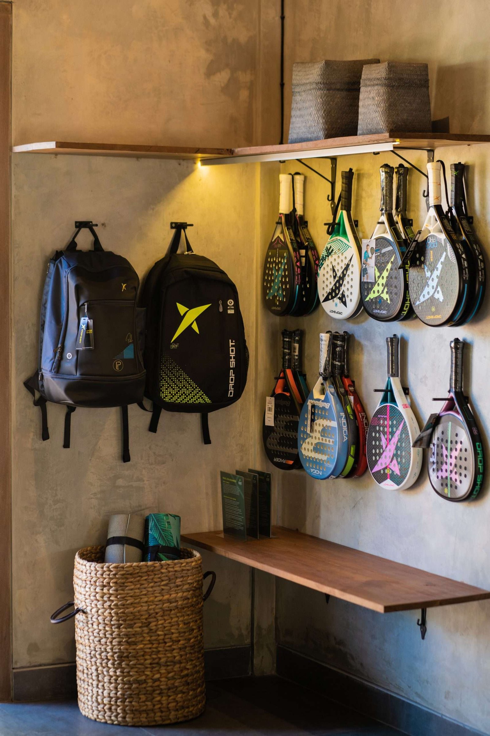 The Sanur Padel pro shop